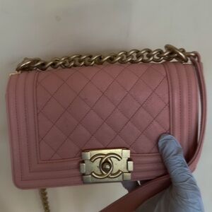 Chanel Quilted Boy bag